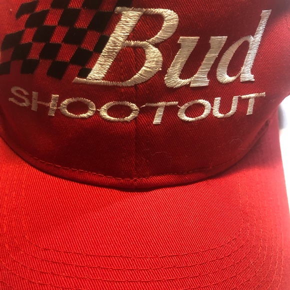 Vintage Bud Shootout Sauble Speedway Snapback cap hat 2000 - Picture 3 of 12